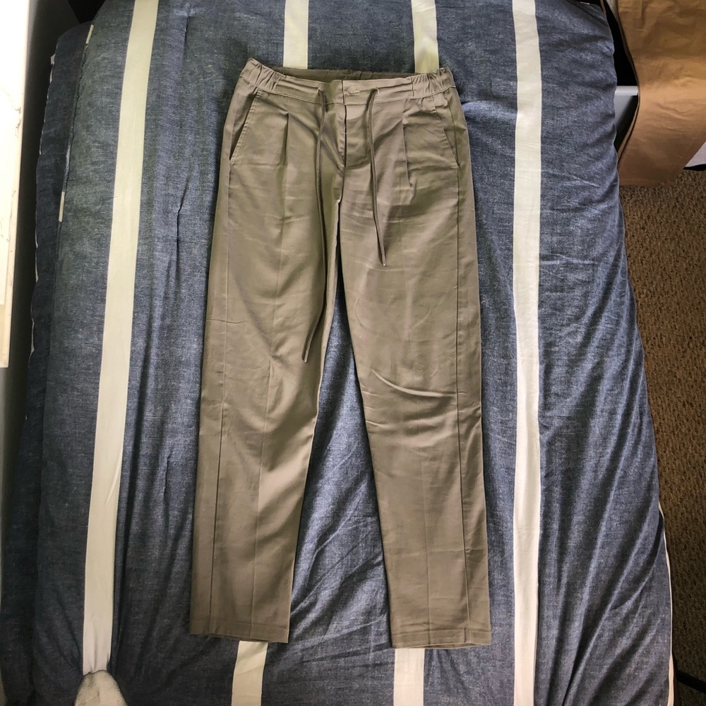 ESNTLS Drawstring Chino pants (Grey)